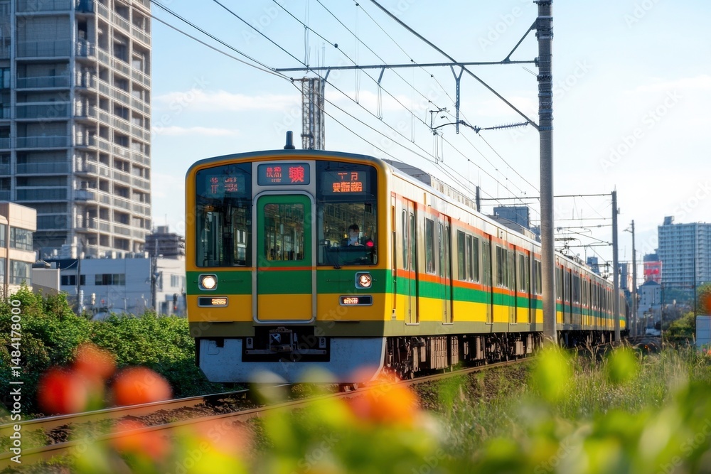 Fototapeta premium train in motion