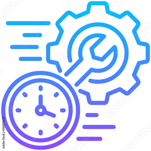 Repair Time Icon