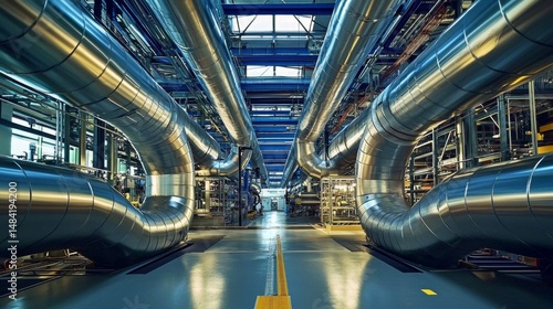 A detailed view of insulated PipeWorks installed in a technical setting.