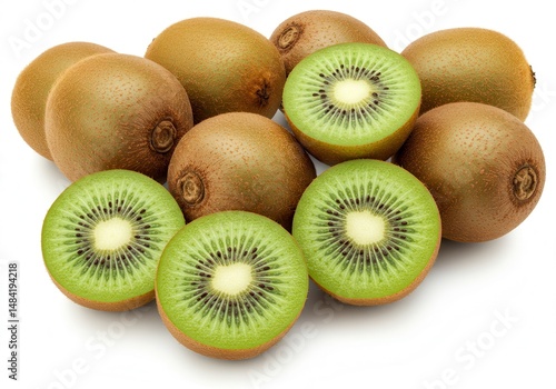 White cream smear on a clean background for beauty product advertising