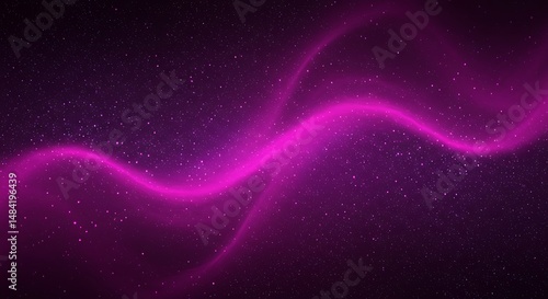 Wallpaper Mural Purple Nebula: Glowing Energy Flow Torontodigital.ca