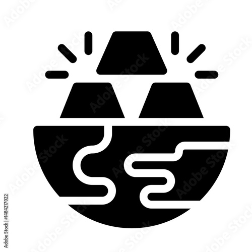 globe glyph icon