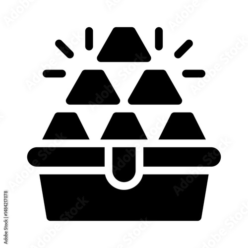 ingots glyph icon