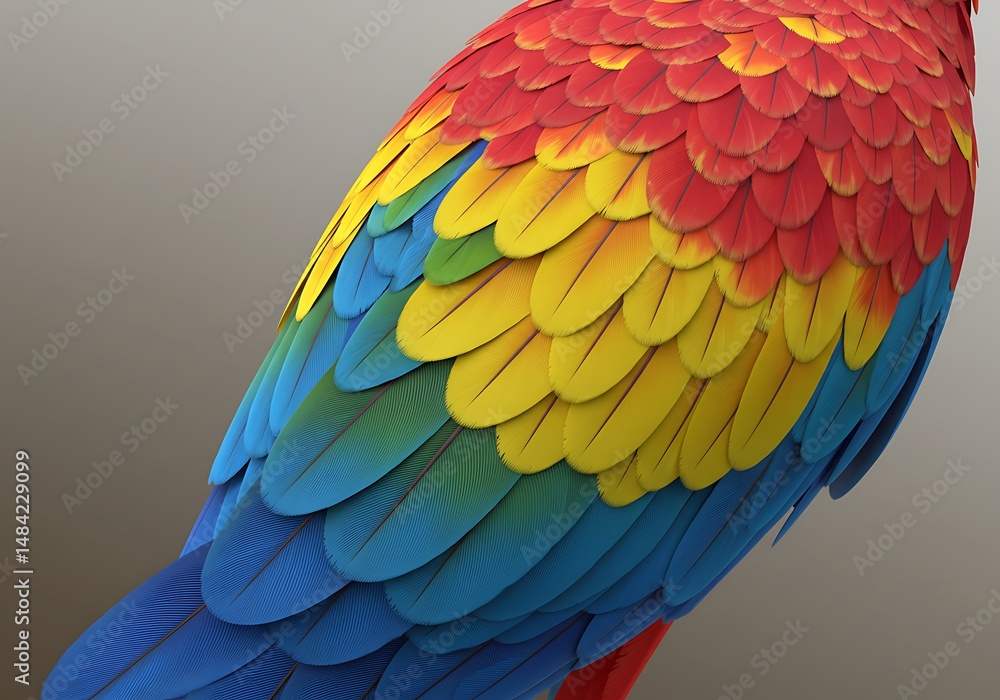 Fototapeta premium Scarlet Symphony