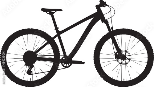 “Mountain Bike Vector Bundle | MTB Clipart, Cycling SVG, Downhill & Trail Biking Silhouettes for T-Shirts