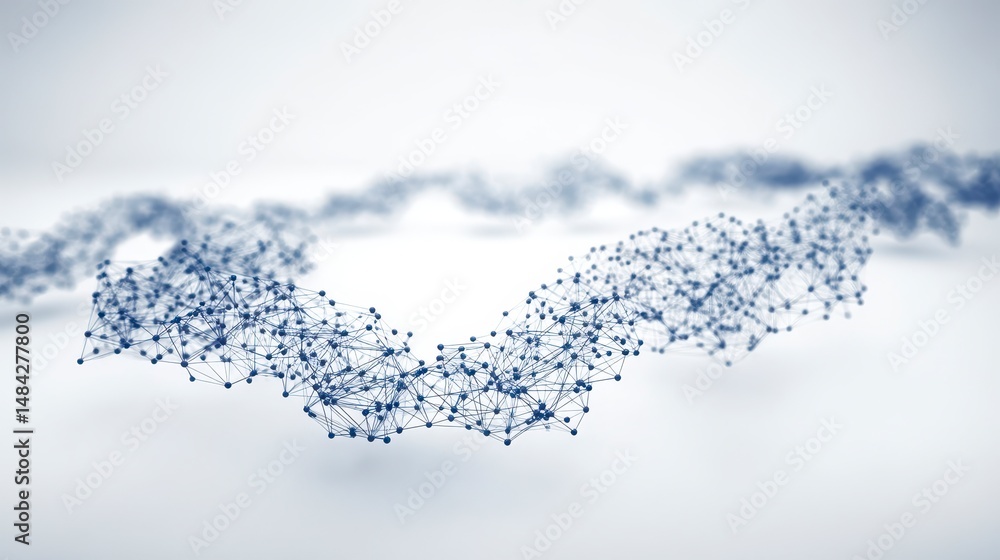 Global Network Connection Abstract Data Technology and Innovation Background