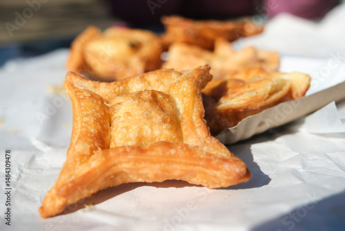 Canvas Print Pastelitos, a traditional Argentine sweet and flaky snack especially consumed on