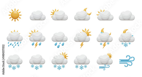 set weather icon for ios white background