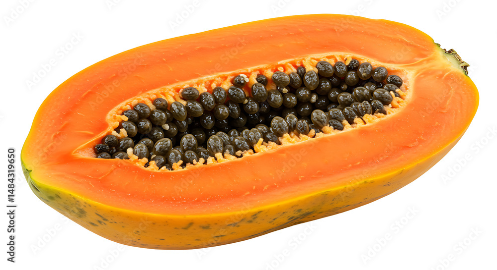 papaya isolated on white png papaya isolated on white png