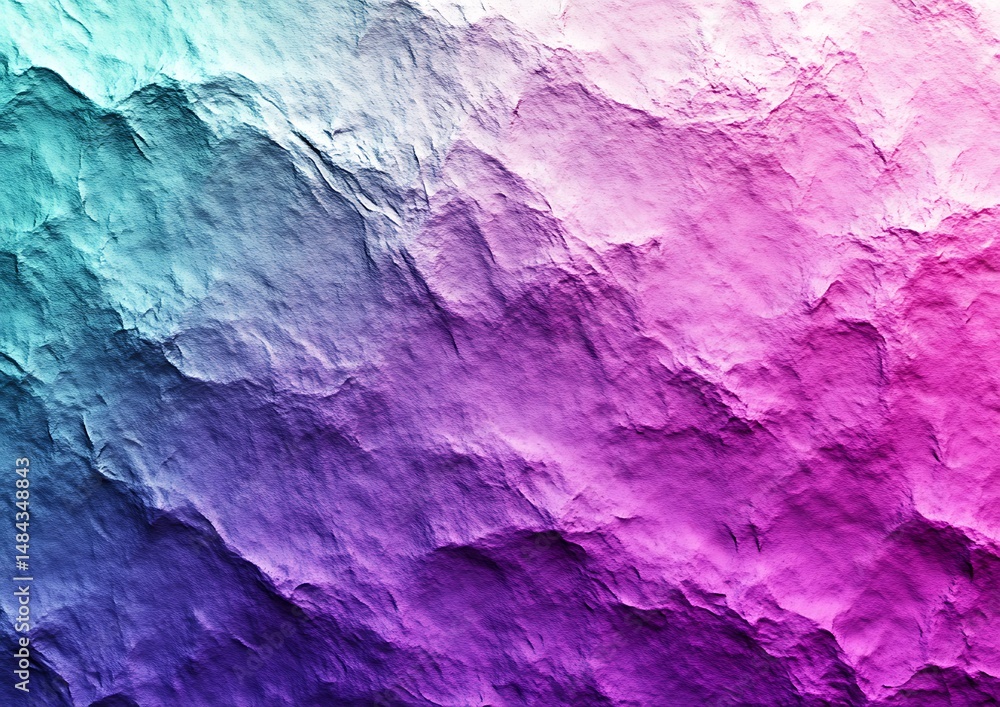 Obraz premium Vibrant rock face texture