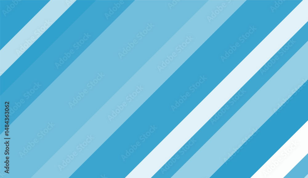 Obraz premium Abstract blue and white stripes background. 