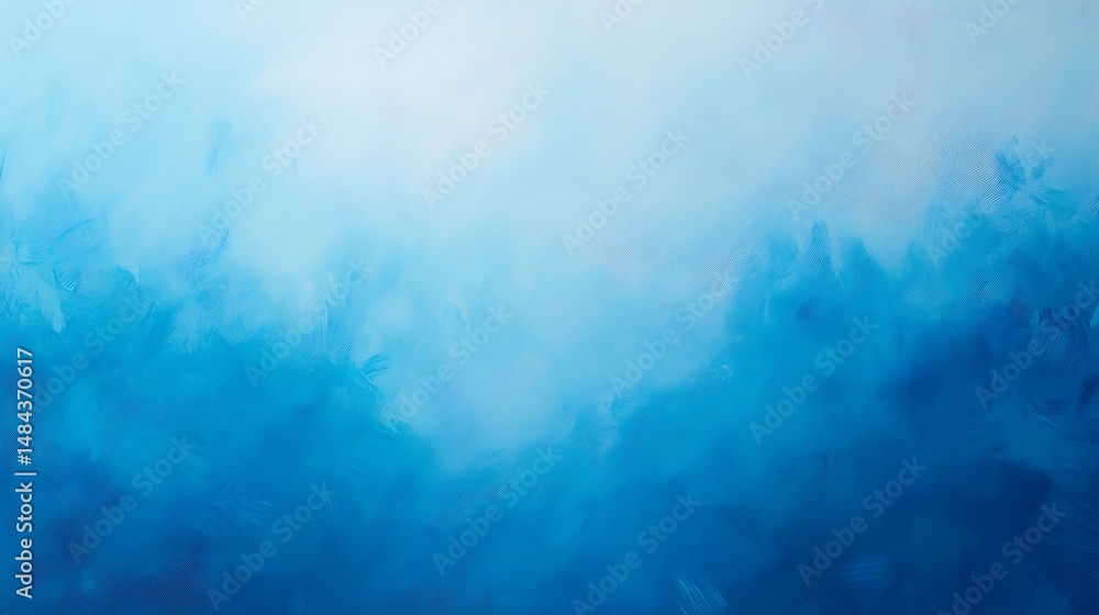 Obraz premium Light blue gradient background