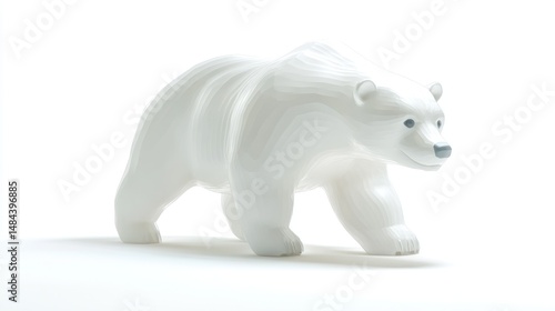 White bear figurine (1)