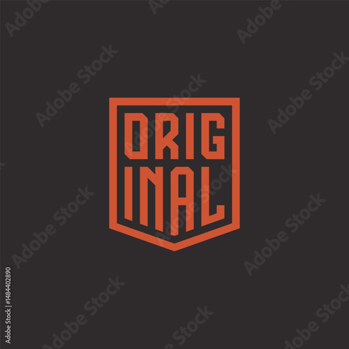 Original Retro Emblem Design