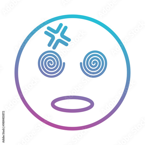 hypnotized emoji icon