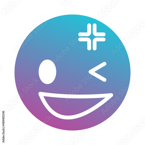 wink emoji icon