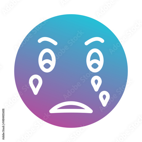 crying emoji icon