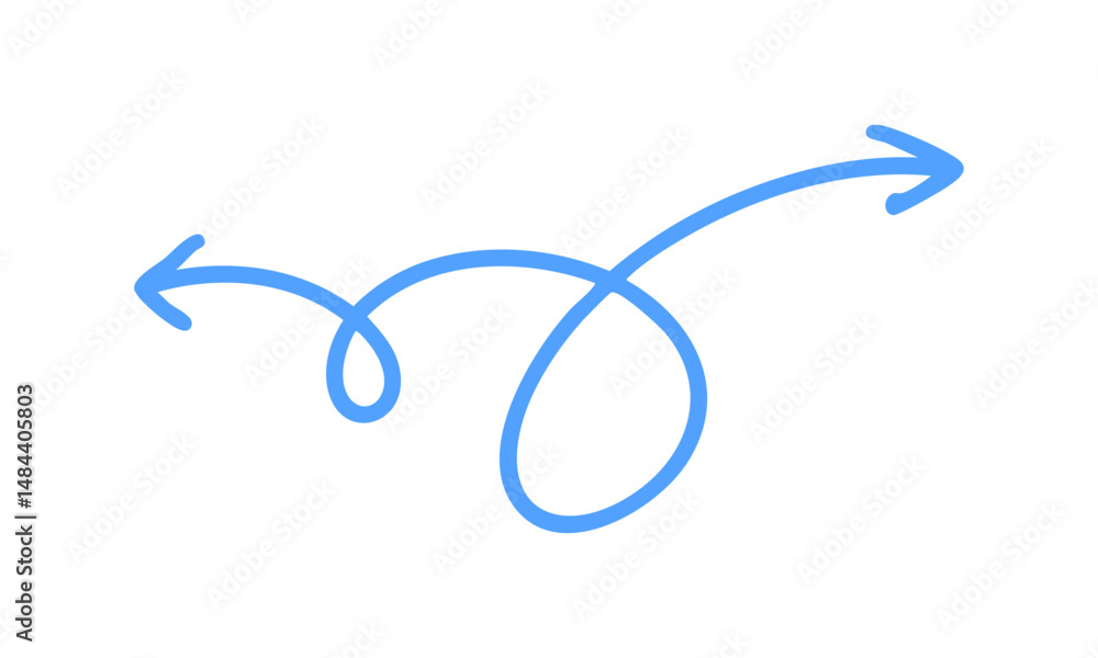 blue arrow direction marker element blue arrow direction marker element
