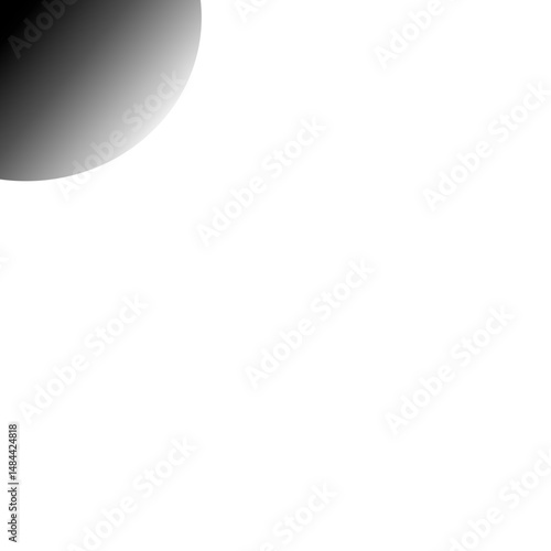 Black Transparent Corner Gradient