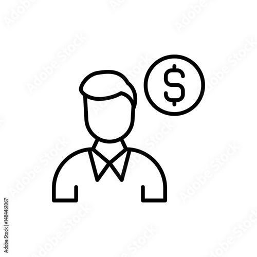 Financial advisor icon