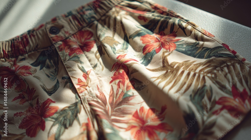 Fototapeta premium Stylish, patterned shorts