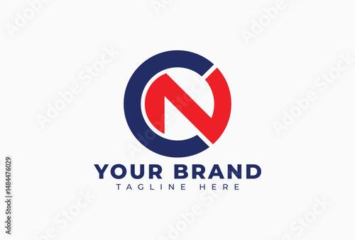 Free Download Circular Letter C N Logo Design Element - GFXLoad