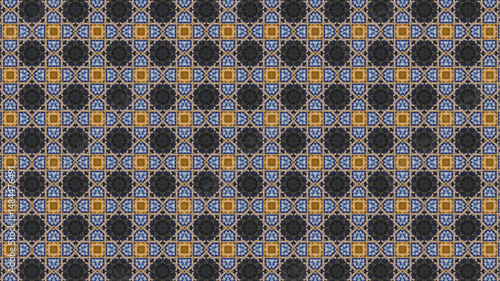 Geometric, Abstract, Floral, Organicseamless pattern.