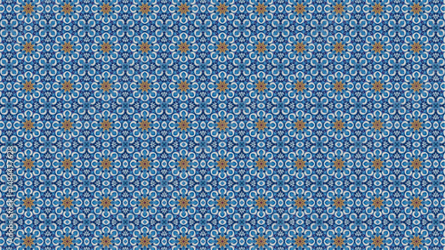 Geometric, Abstract, Floral, Organicseamless pattern.