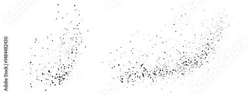 Grunge texture black vector splatter blood background illustration