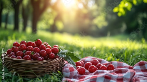 berries in a basket