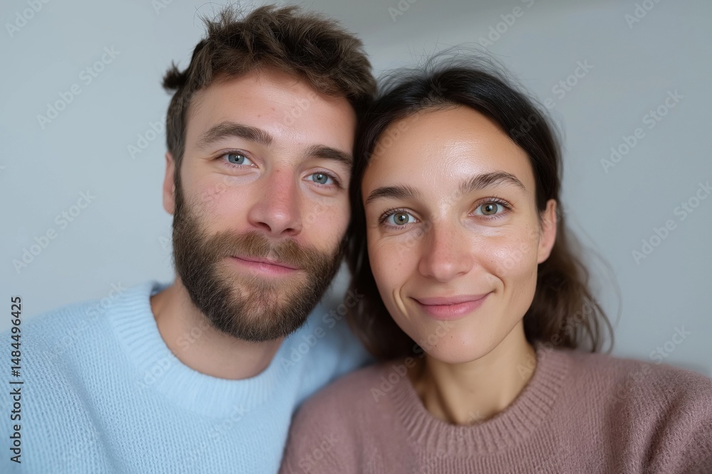 Millennial parents embracing joyful chaos in candid portrait Millennial parents embracing joyful chaos in candid portrait