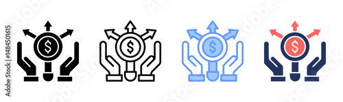 Opportunity icon sheet multiple style collection