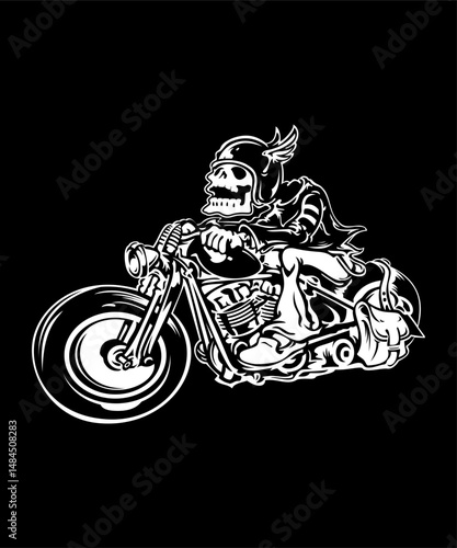 Black and white motorcycles 31