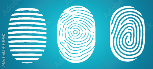 Thumb Print stock illustration