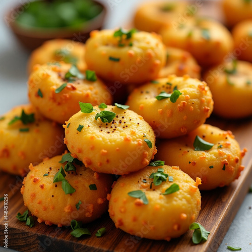fresh baked potatoes