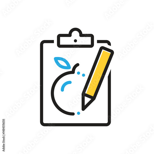 Photos Multi color icon for detailed