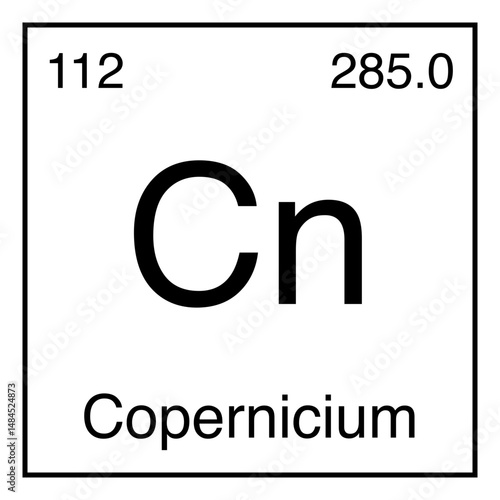 Copernicum Cn Chemical Symbol Periodic Table