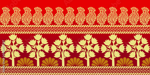 beautiful graphic saree design and this sari design is in Indian style which is for textile fashion industry and it can be used as wallpaper backdrop and website bg this style is originated in india 