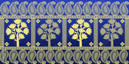 beautiful graphic saree design and this sari design is in Indian style which is for textile fashion industry and it can be used as wallpaper backdrop and website bg this style is originated in india 