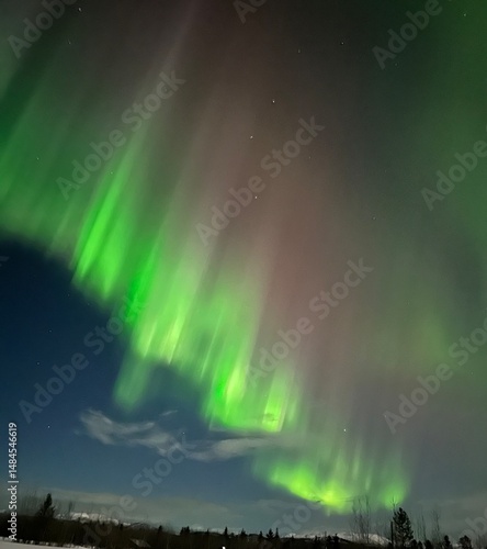 Aurora Borealis Whitehorse Canada 3/8/2025
