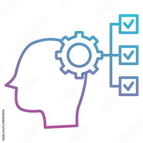 deliverable management icon element for design