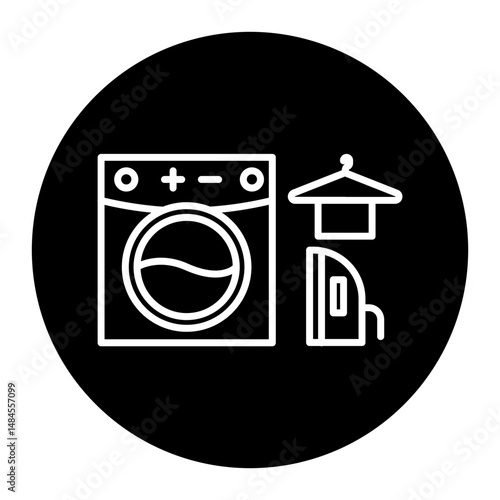 Laundry Service Icon