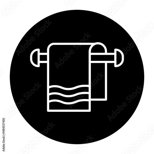 Bath Towel Icon