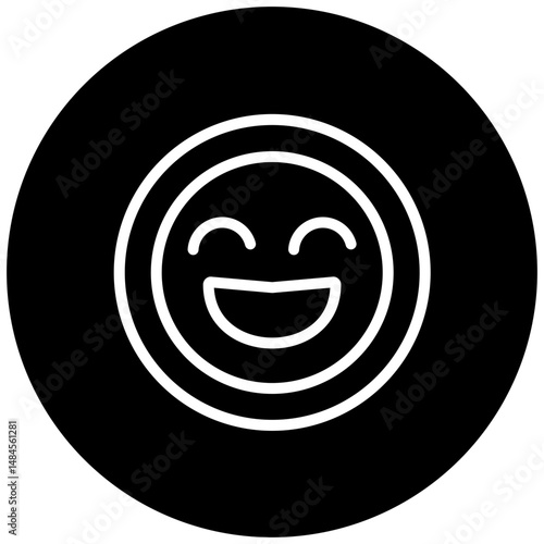 Grinning Face Icon
