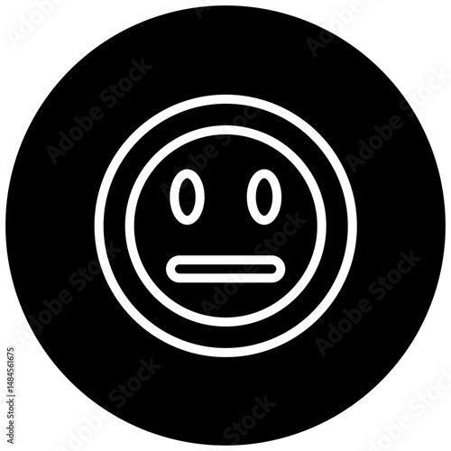 Neutral Face Icon