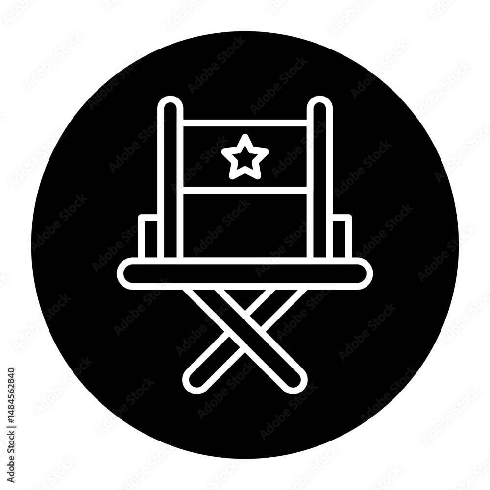Director Chair Icon Director Chair Icon