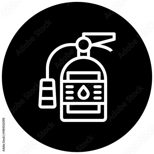 Fotografia Fire Extinguisher Icon