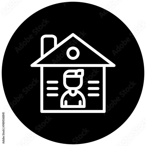 Working at Home Icon