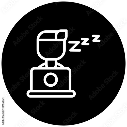 Sleepy Worker Icon