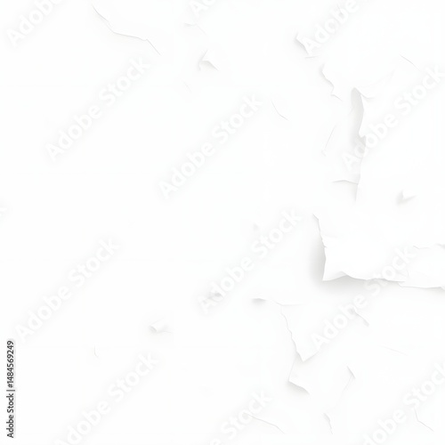 Peeling Paint Texture White Wall Abstract Background